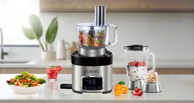 KB ELEMENTS 7-in-1 Multifunction Food Processor