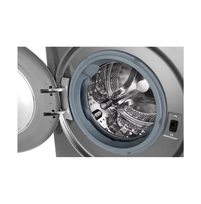 LG Washer 8Kg Front Load 1400 RPM Silver